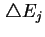 $ \triangle E_j$