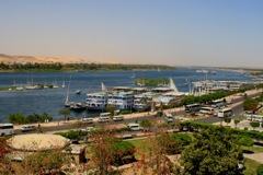 View from rooftop of Marhaba - Aswan