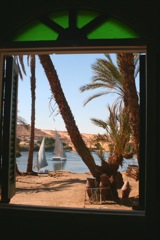 View from Mustafa's house - Elephantine Island - Aswan