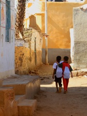 Good friends - Nubian Village, Aswan