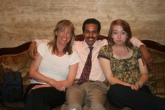 Carol, Waleed & Maddy - Aswan, Egypt