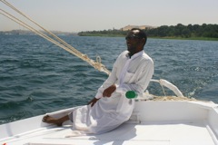 The cool captain - Aswan, Egypt