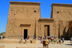 Touring Philae Temple - Aswan