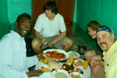 Lunch at Mustafa;s house - Elephantine Island - Aswan