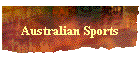 Australian Sports