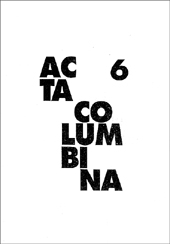 Acta columbina 6