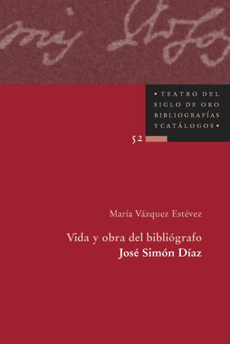 María Vázquez Estévez: « Vida y obra del bibliógrafo José Simón Díaz»