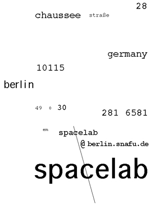 spacelab address...