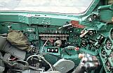 Ausbildungsfoto: Kabine MiG-21, Links