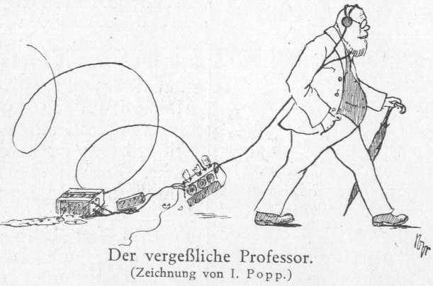 The forgetful professor