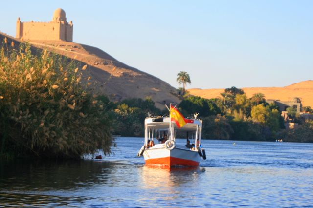 Lovely Nile at sunset - Aswan, Egypt