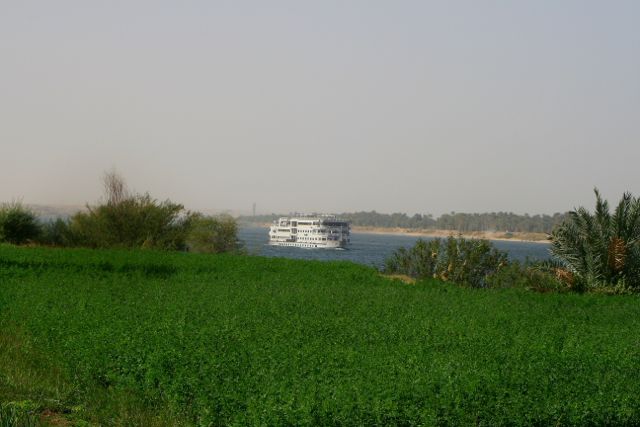 Cruise boat on the Nile - Aswan