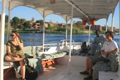 Boat cruise on the Nile - Aswan