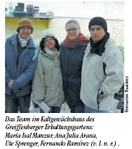 Das Team beim VERN e.V. in Greiffenberg